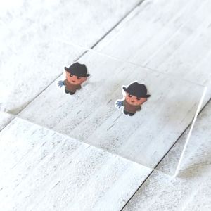 Horror Movie Character Epoxy Studs - Nightmare On Elm Street
